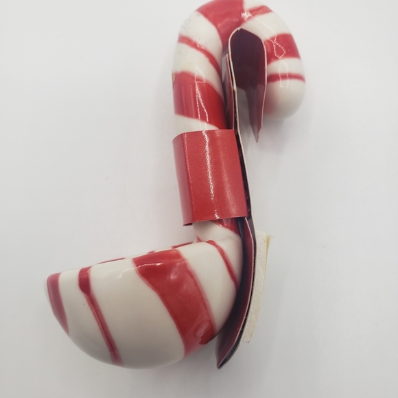 Ceramic 3"Candy Cane Ladle Decor - Picture 3 of 4